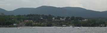 A view of Beacon from the river.