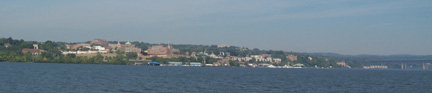 A view of Newburgh from the river.