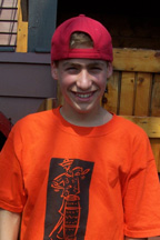 Student crewmember Adam