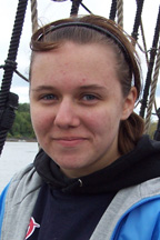 Student crewmember Candice