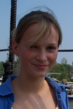 Student crewmember Ciara