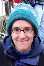 Adult volunteer Kara Colley