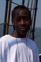 Student crewmember Richard