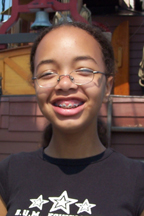 Student crewmember Shae