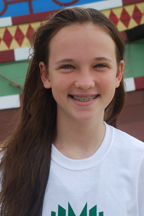 Student crew member Nora