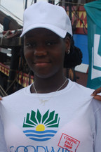 Student crew member Oksana