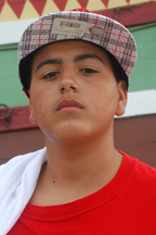 Student crew member Carlos