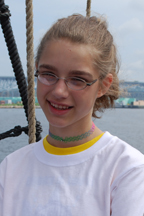 Student crewmember Loren