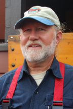 Senior crewmember Bob Hansen