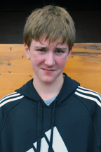 Student crewmember Jacob