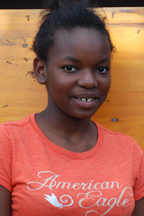 Student crewmember Ntando