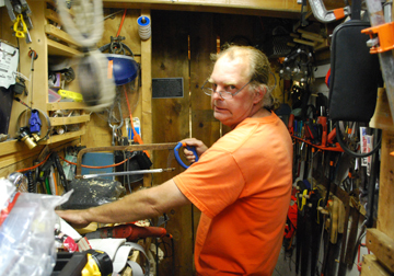 Woody is master of the tool alley.