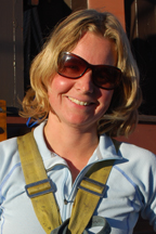 Crew member Anita Waiboer