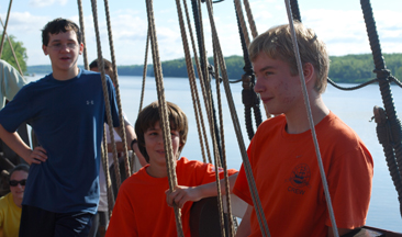 Alex basks in the attention.