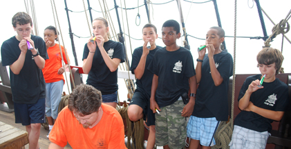 The students celebrate Alex and Nick's birthdays.