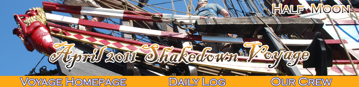 April 2011 Shakedown Voyage banner