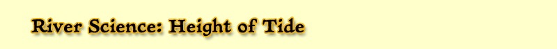 River Science: Height of Tide