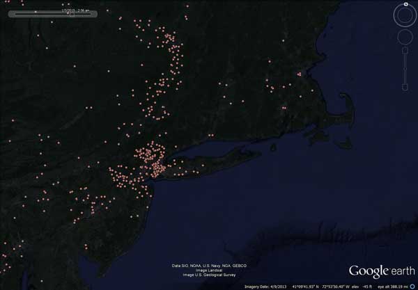 Reformed Churches from Space